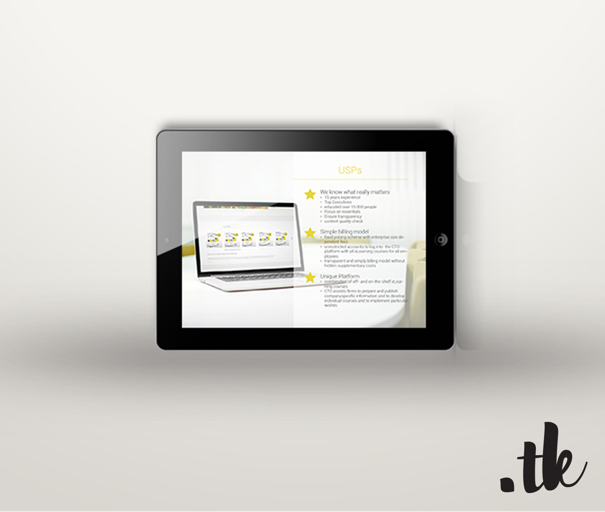 Mock Up iPad, graphic design for careertraining, corporate design by tanja kaiser