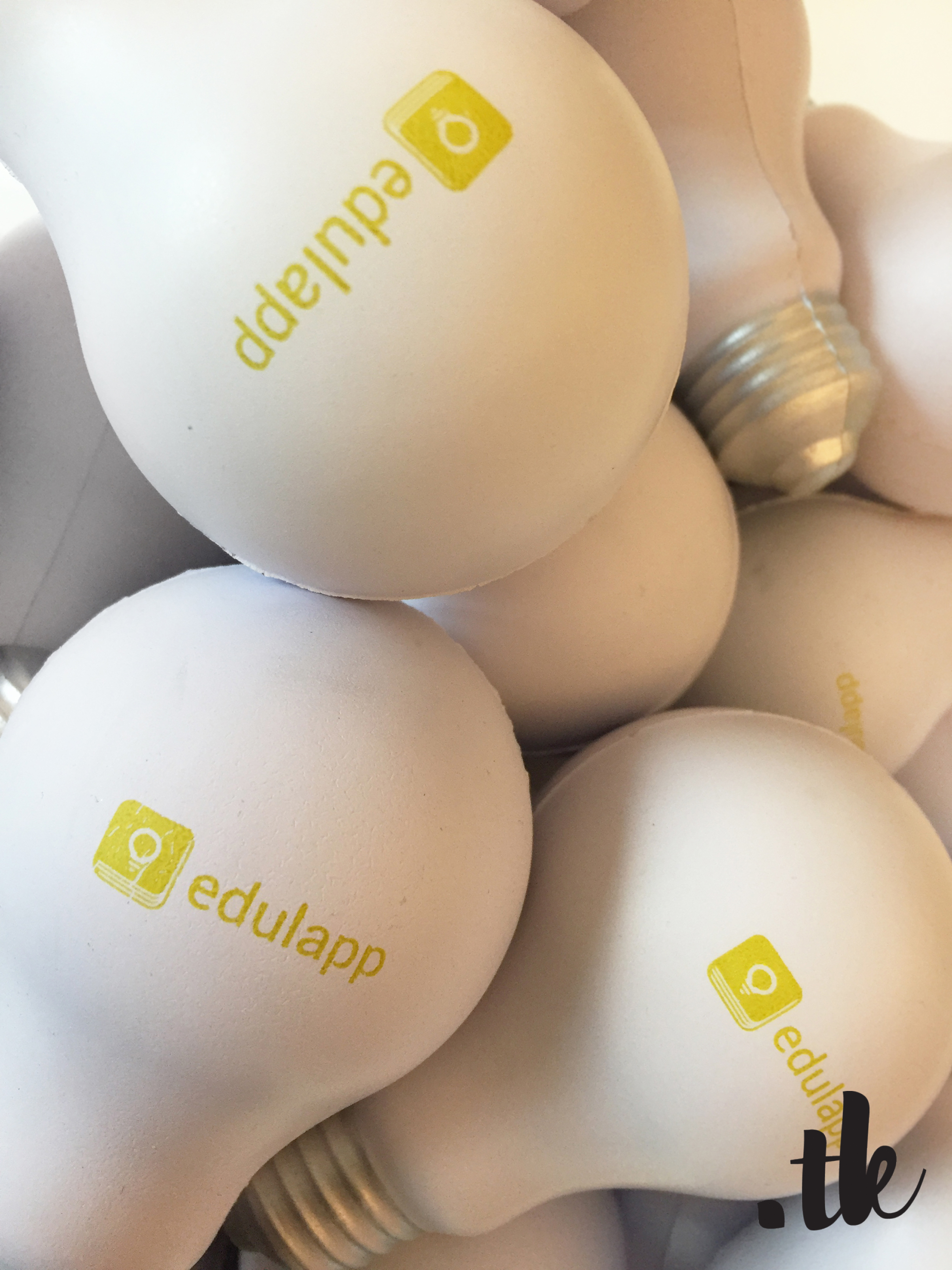 Anti-Stress Bulb: Give Away Design, Event Marketing; Client: edulapp